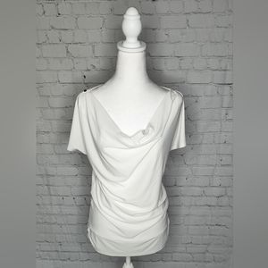 WHBM Cowl Neck Top